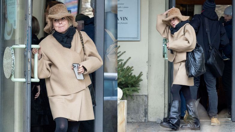 Monika Olejnik "przyłapana" na śniadaniu na mieście