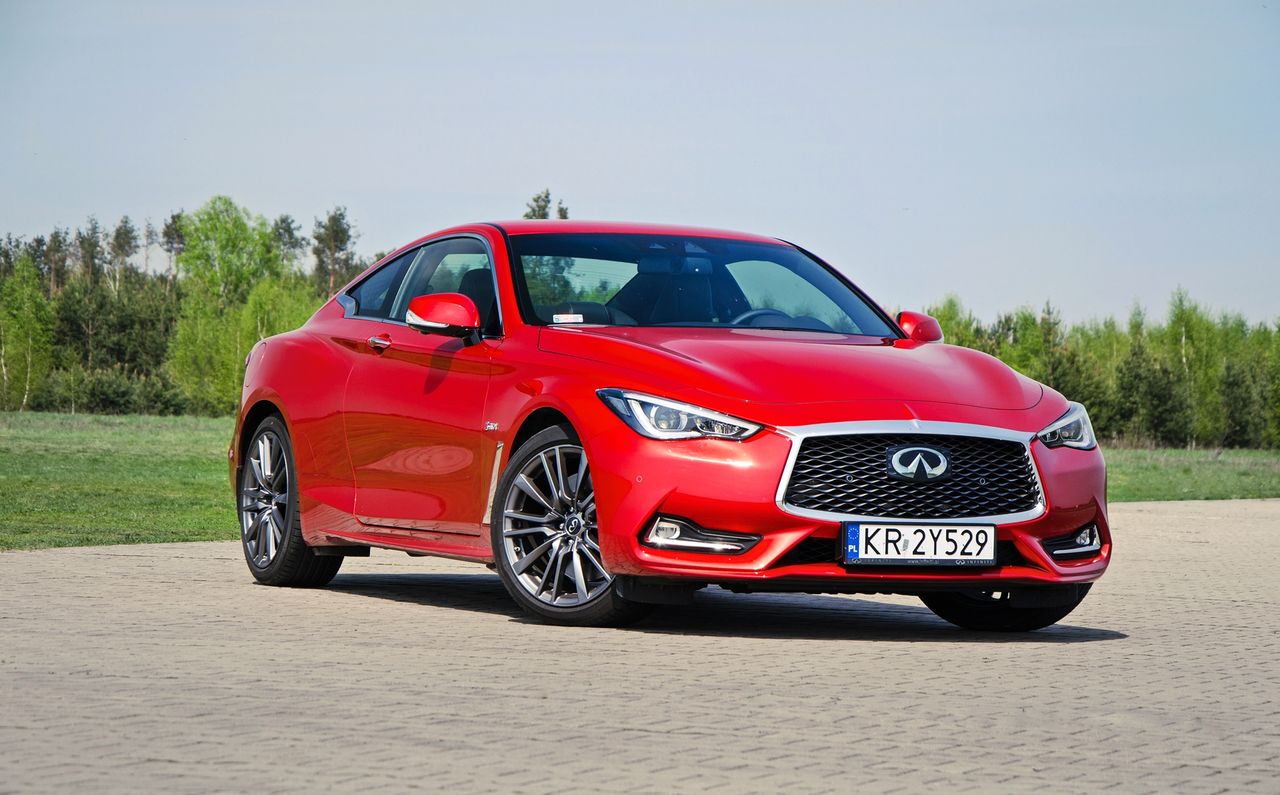 Infiniti Q60S 3.0 t: gdy liczy się tylko wygląd i moc