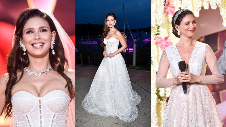 Klaudia Halejcio na Festiwalu Weselnych Przebojów w Mrągowie