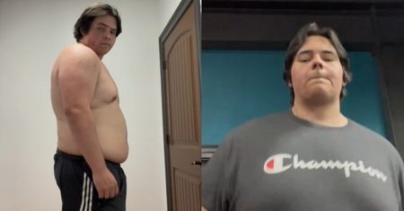 TikToker schudł 60 kilogramów. Pokazał zdjęcie "przed" i "po". Ma zupełnie inną twarz