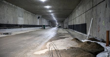 Warszawa. Otwarta część ul. Patriotów nad POW