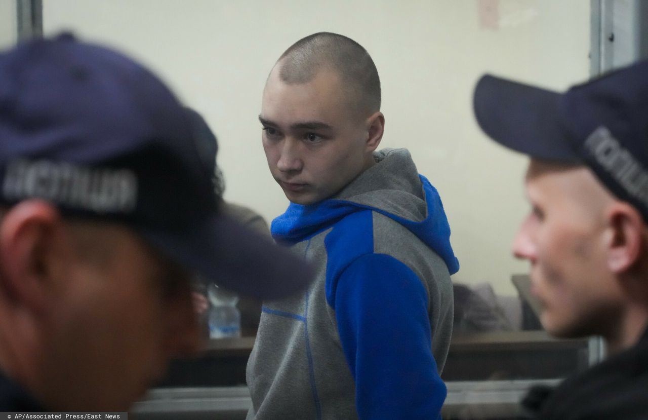 Historyczny proces 21-letniego Rosjanina w Ukrainie. "Powinien gnić w więzieniu"