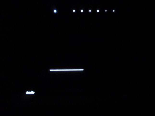 Toshiba Satellite P750 - widok nocą