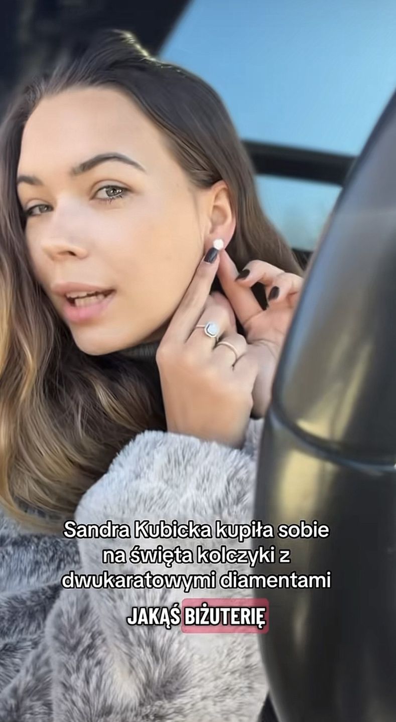 Sandra Kubicka kupiła sobie kolczyki z diamentami