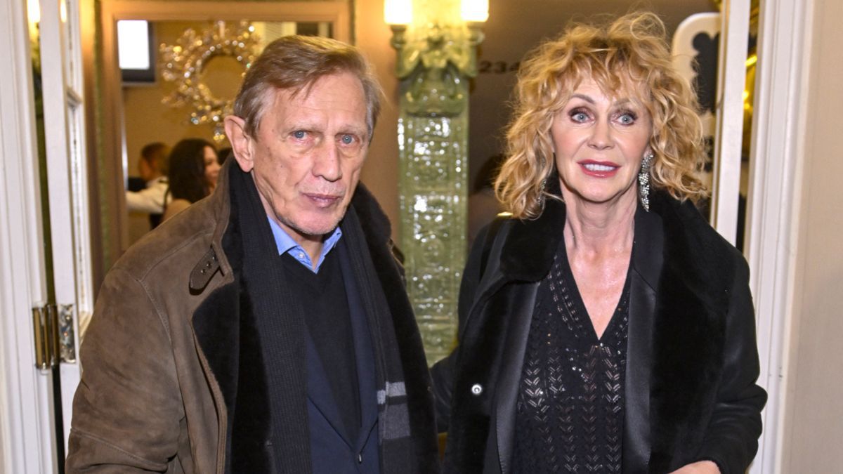 Jan Englert i Beata Ścibakówna 