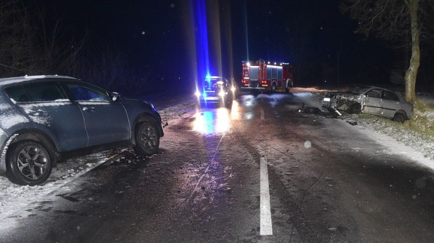 Wypadek w Drygałach. Ksiądz miał 3 promile alkoholu we krwi. Spowodował wypadek, w którym  ucierpiał ojciec i dwie córki