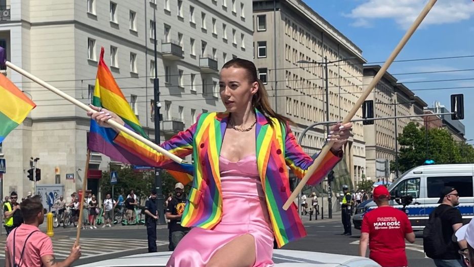 Tak Marianna Schreiber zaprezentowała się na Paradzie Równości 