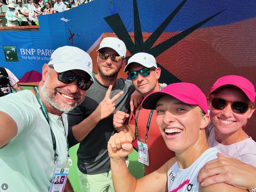 Iga Świątek i Daria Abramowicz