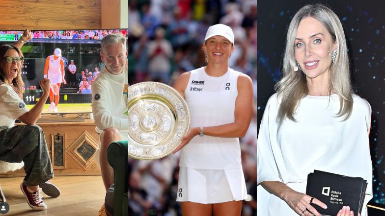 Gwiazdy gratulują Idze Świątek zwycięstwa podczas Wimbledonu
