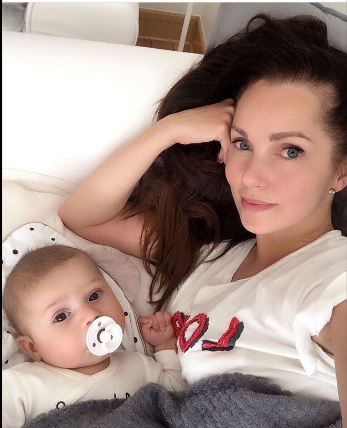 Anna Prus z synkiem