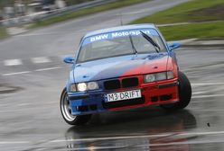 Uliczny drifting w Łodzi