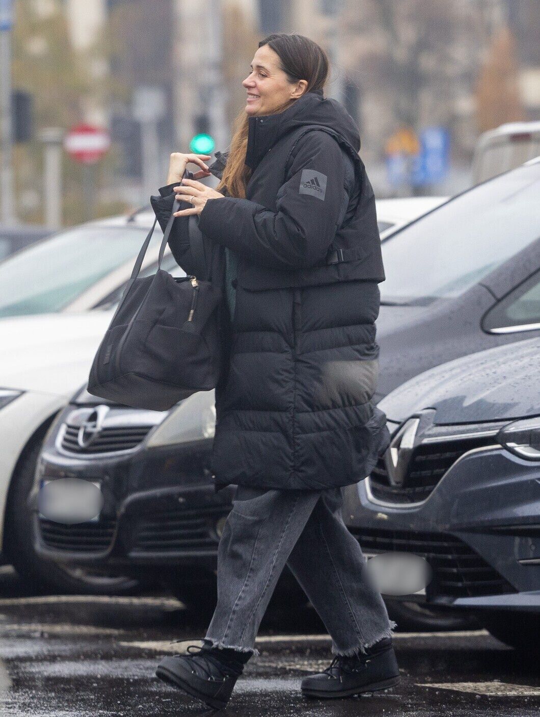 Agnieszka Grochowska z tajemniczym przyjacielem (?)