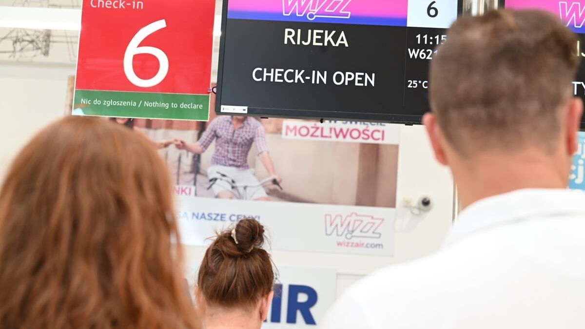 Port Lotniczy Lublin zainaugurował nowe połączenie do Rijeki w Chorwacji