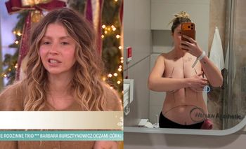 Ciocia Liestyle zachwala w telewizji redukcję biustu: "Jak się myłam, to nie musiałam zbierać sobie PIERSI SPOD PACHY"