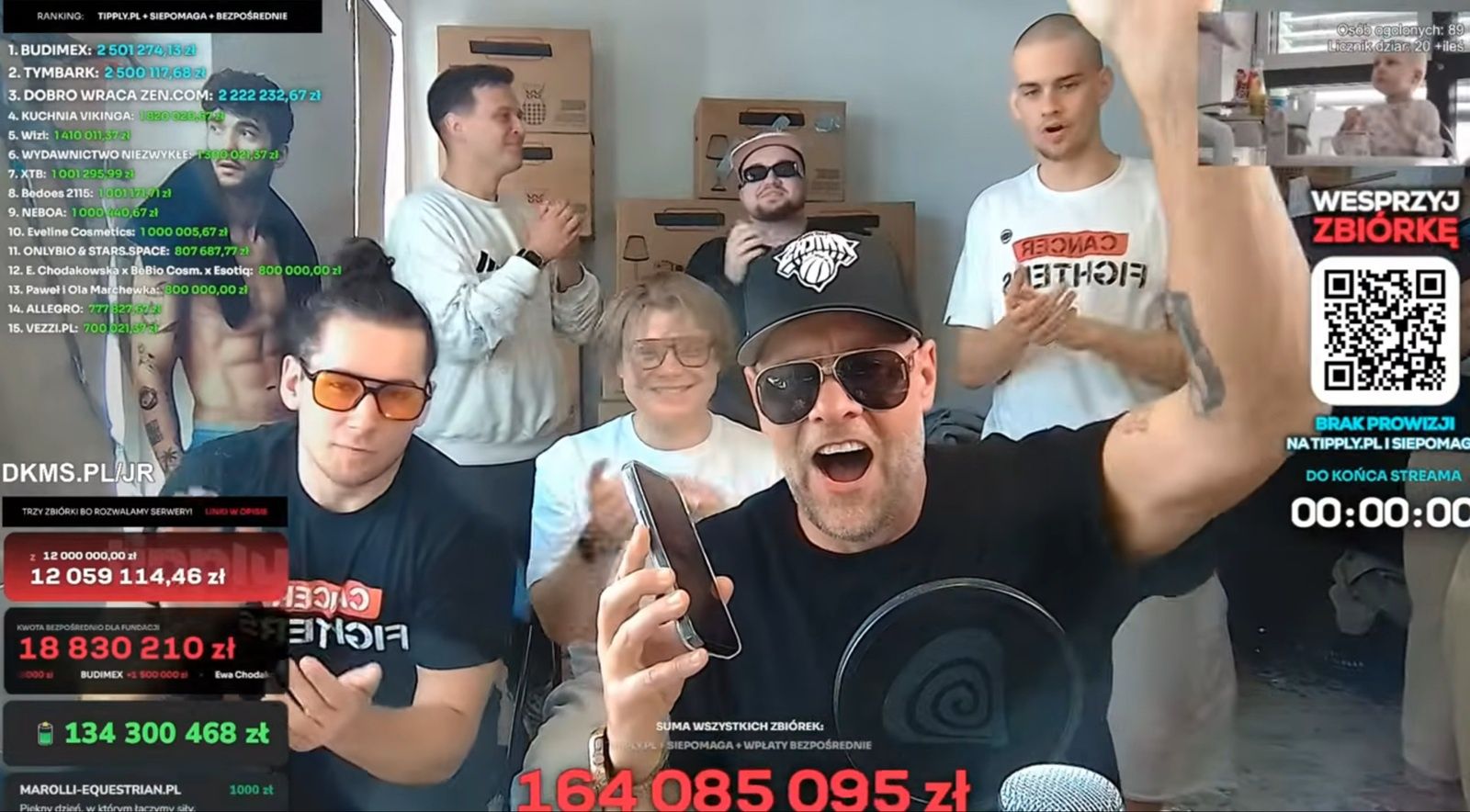Tede na transmisji Łatwoganga