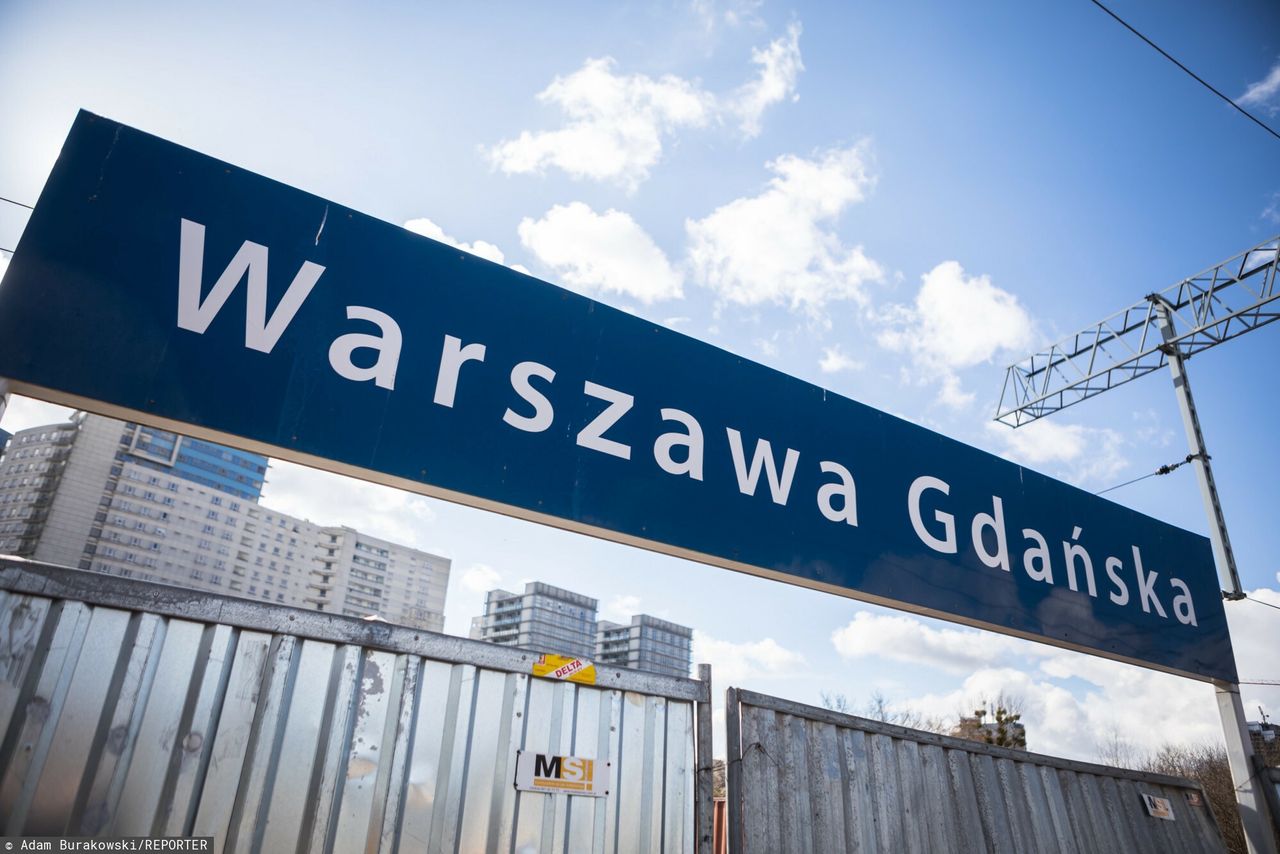 Dworzec Warszawa Gdańska 