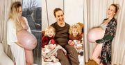 Duńska influencerka chwali się zdjęciami ogromnego ciążowego brzucha (FOTO)