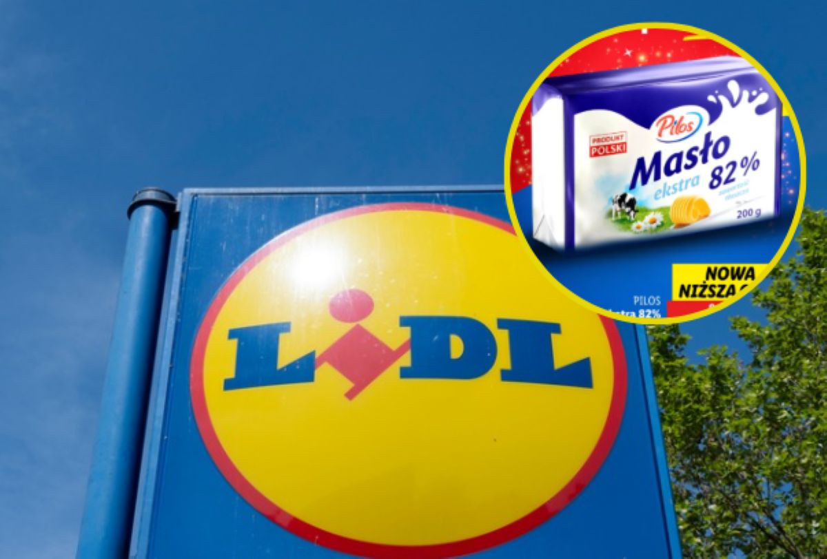 Cena masła w dół. Lidl zmienia cenę regularną produktu