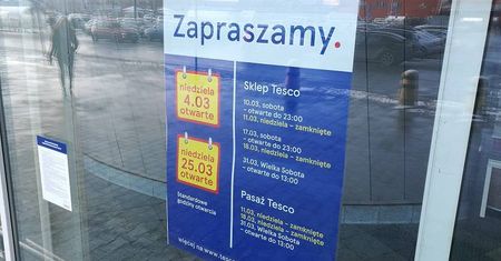 Niedziele wolne od handlu w 2018 r.