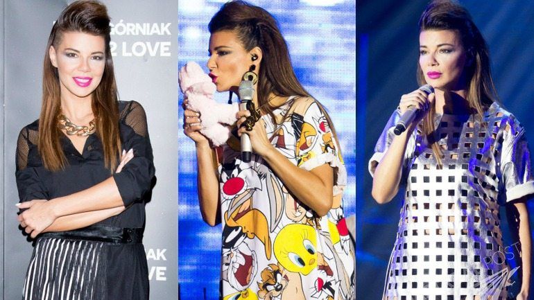 Edyta Górniak na koncercie w Poznaniu