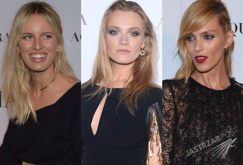 Karolina Kurkova, Anja Rubik i Anna Jagodzińska, czyli trzy najsłynniejsze modelki na jednej imprezie [zdjęcia]