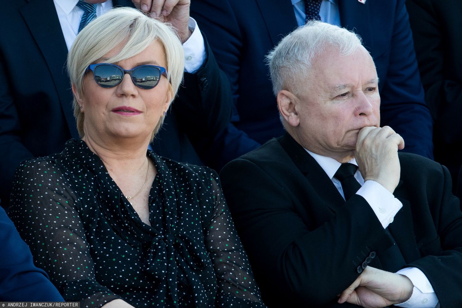 Julia Przyłębska i Jarosław Kaczyński