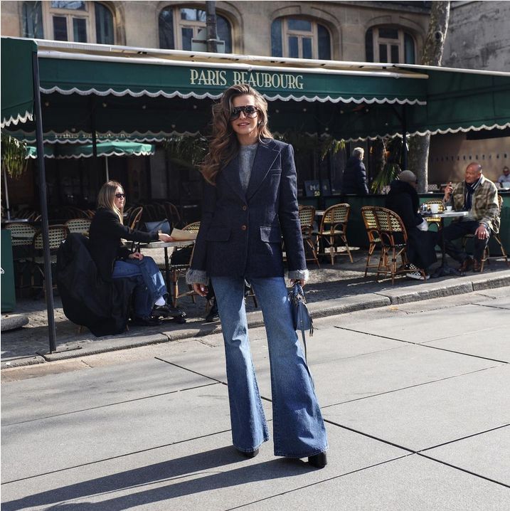 Anna Lewandowska na Tygodniu Mody w Paryżu