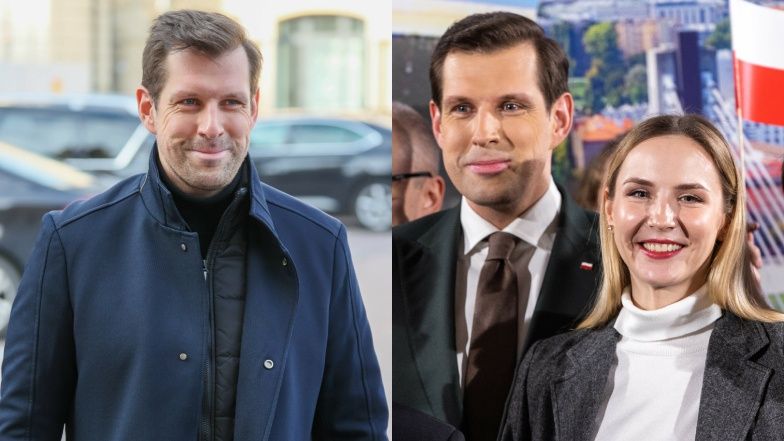 Tobiasz Bocheński z żoną Elżbietą