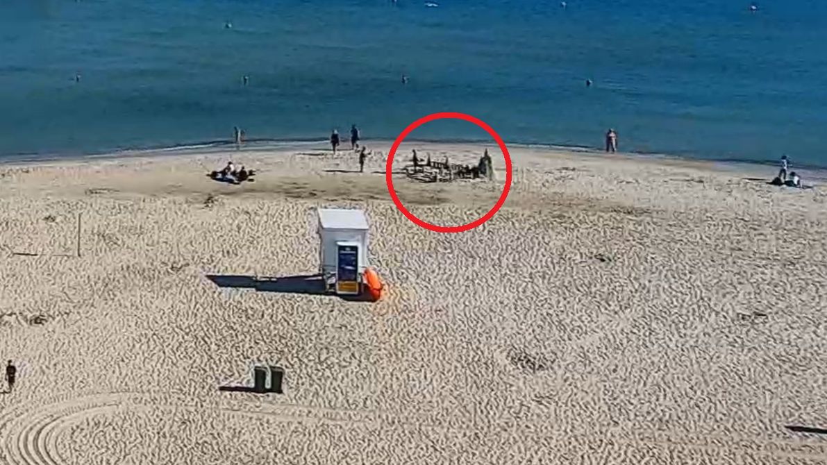 Niezwykły widok w Kołobrzegu