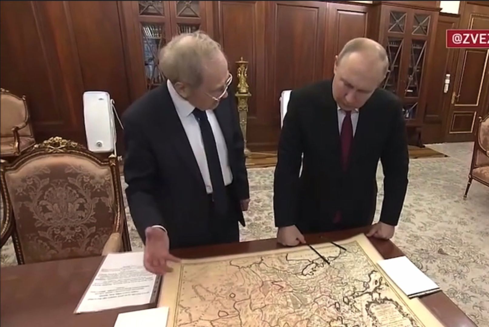 Pokazali Putinowi mapę. Nikt nie wychwycił ironii