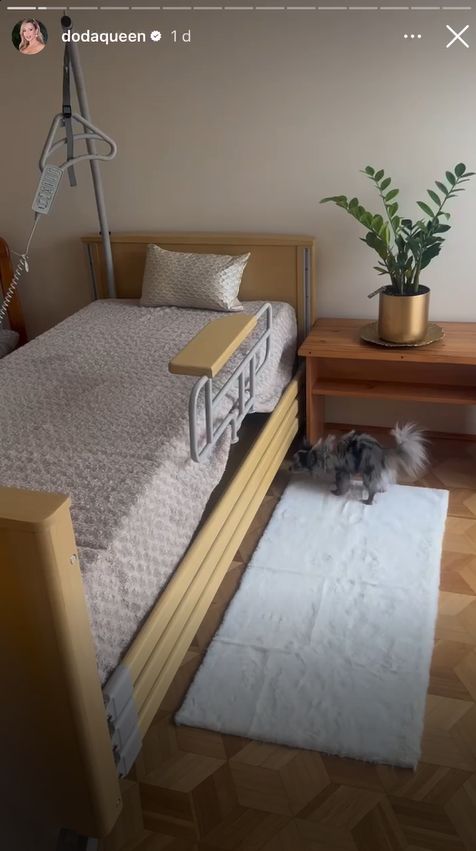 Doda zrobiła rodzicom pokój szpitalny