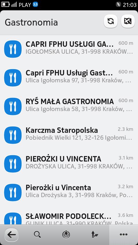 Mapy Nokia