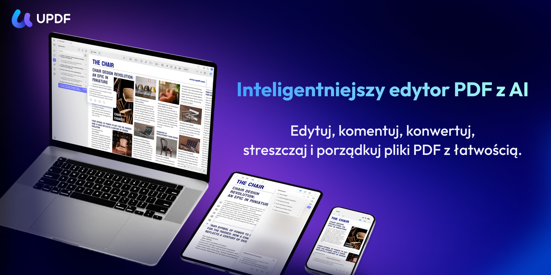 Dlaczego UPDF to jedna z najwygodniejszych oprogramowań do obsługi plików PDF