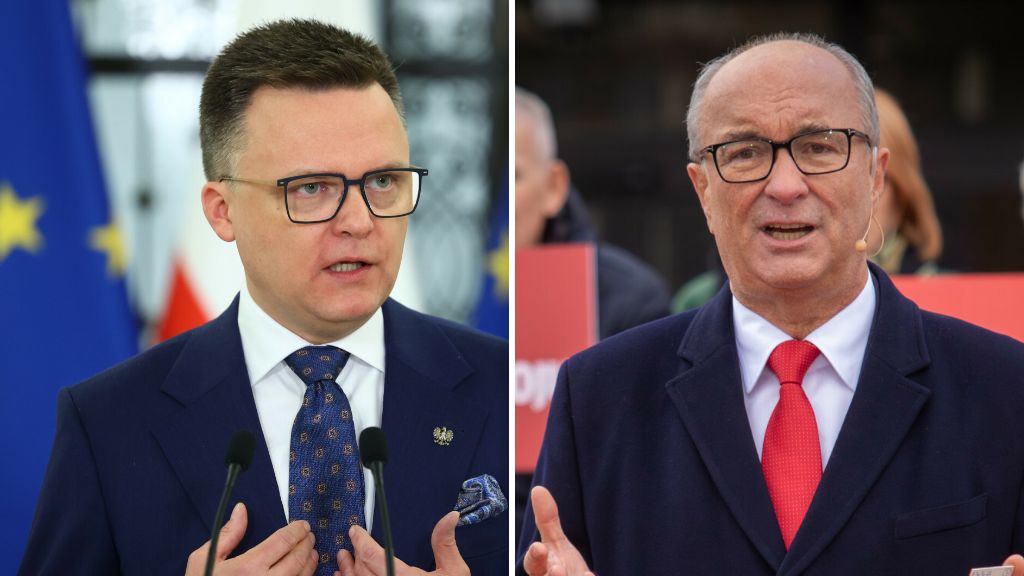 Szymon Hołownia i Włodzimierz Czarzasty.