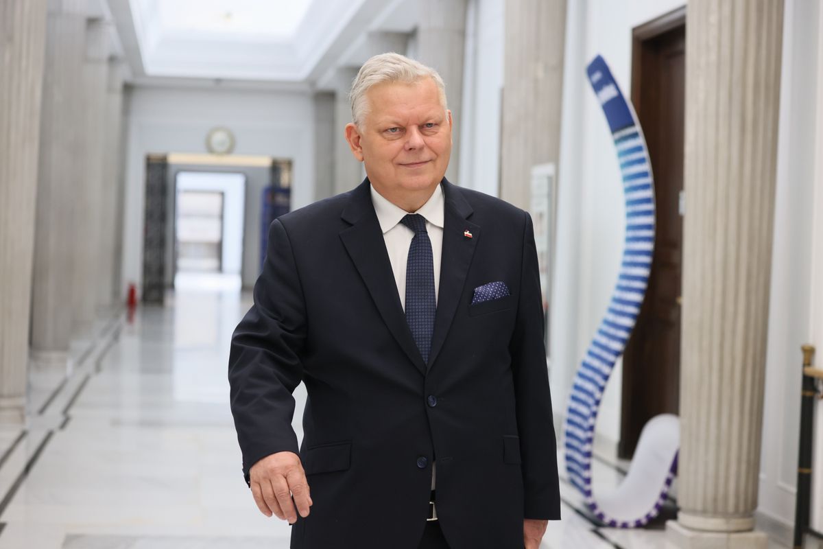 Poseł PiS Marek Suski w Sejmie. Jego rada dla kredytobiorców może przejść do historii. 