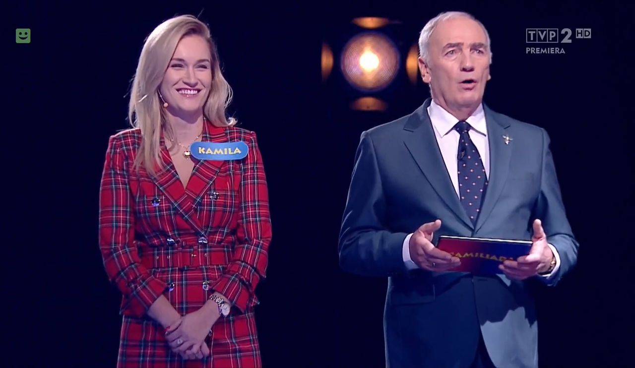Rolniczka Kamila w finale "Familiady"