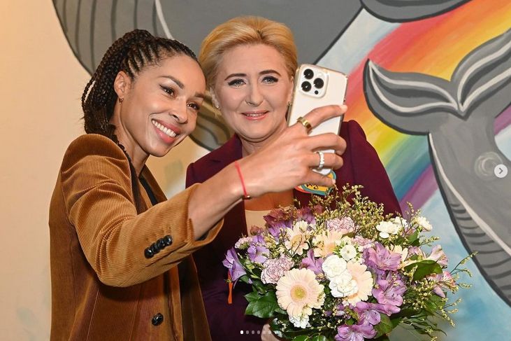 Omenaa Mensah i Agata Duda
