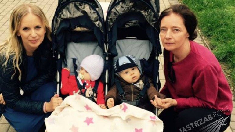 Barbara Sieniewicz ochrzciła swoje dzieci