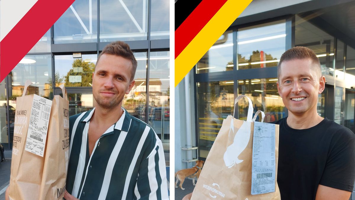 Blogerzy przeprowadzili eksperyment. Gdzie jest drożej - w Polsce czy Niemczech?