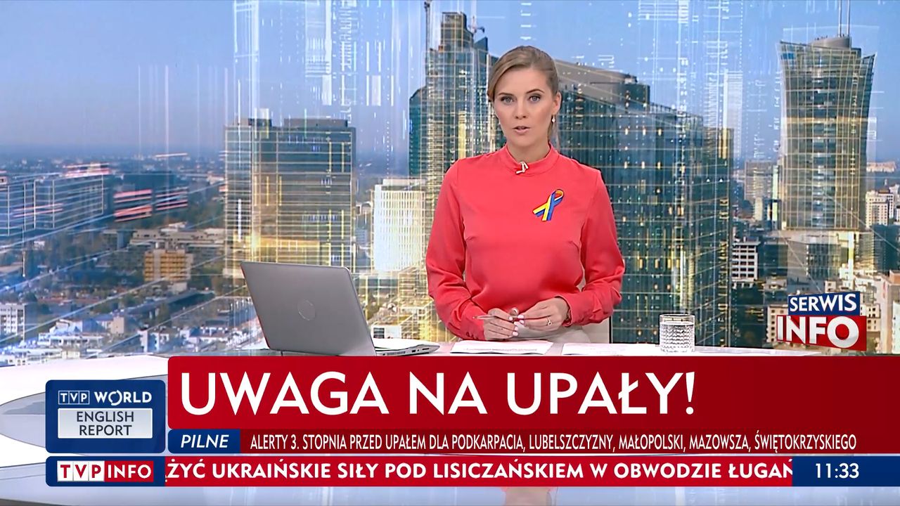 W TVP Info do południa mówiło się o upałach, burzach, NATO, ale nie o rekordowej inflacji