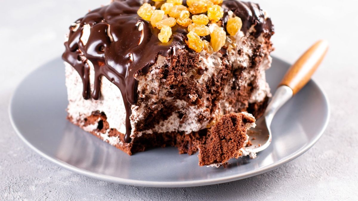 Ciasto czekoladowe pijana śliwka