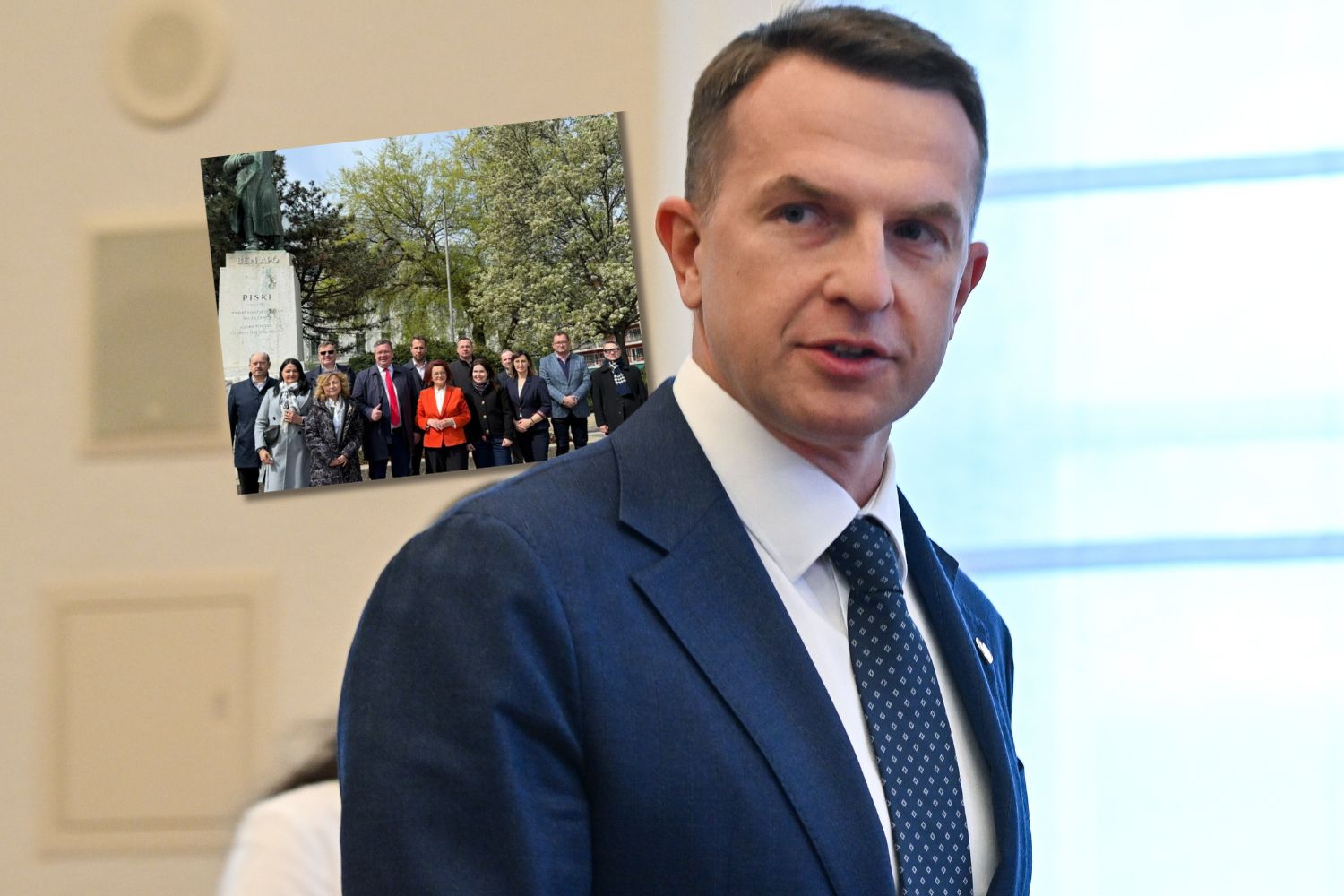 Szłapka o zdjęciu posła PiS z Węgier. Kąśliwy komentarz