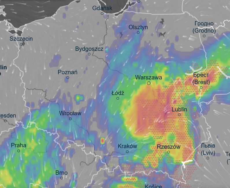 Burze w Polsce