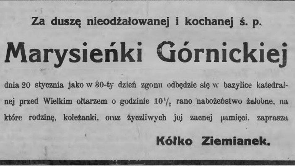 Marysieńka Górnicka