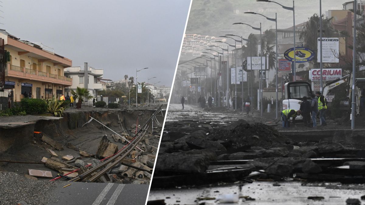 Sztorm na Sycylii spowodował poważne szkody