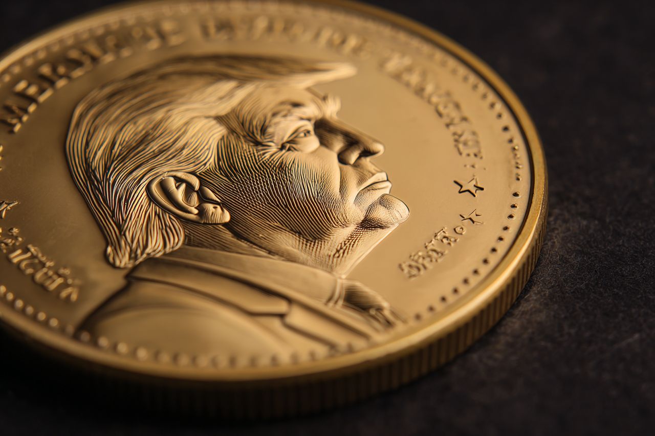 Złota moneta z Trumpem w roli głównej – komisja sztuki zielone światło dla 24-karatowego "prezydenckiego giganta"