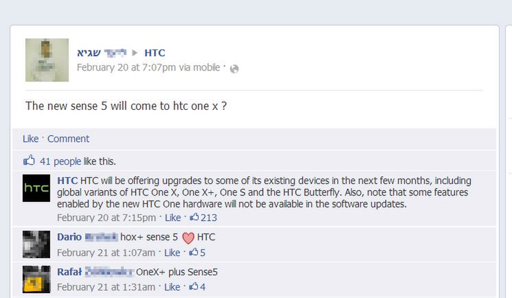 Sense 5 również we wcześniejszych modelach HTC 2