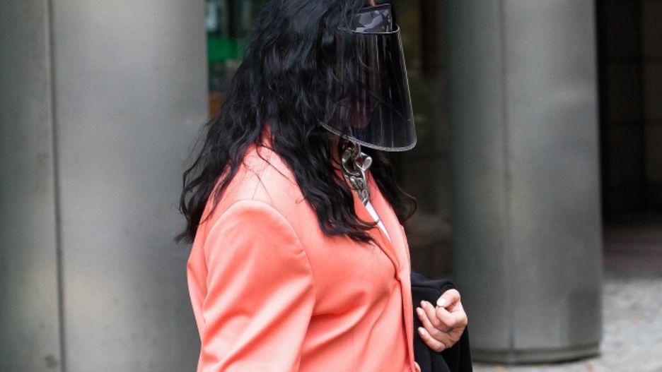 Kayah przed studiem "Dzień dobry TVN"