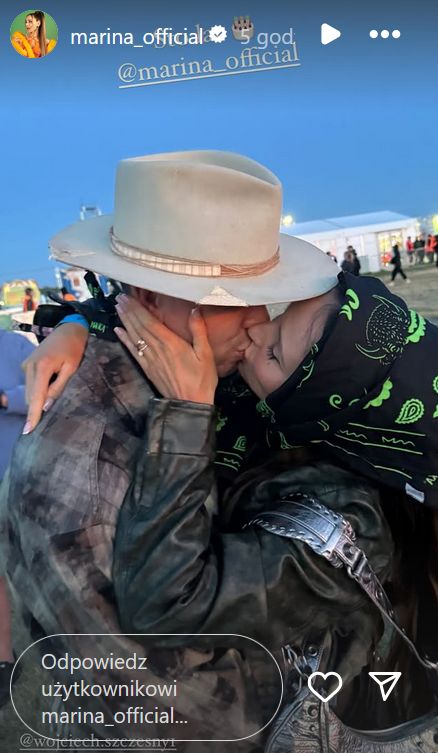 Marina i Wojtek Szczęsny