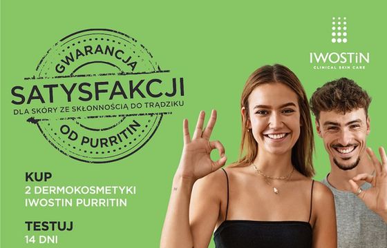Iwostin reklamuje kosmetyki do cery wymagającej
